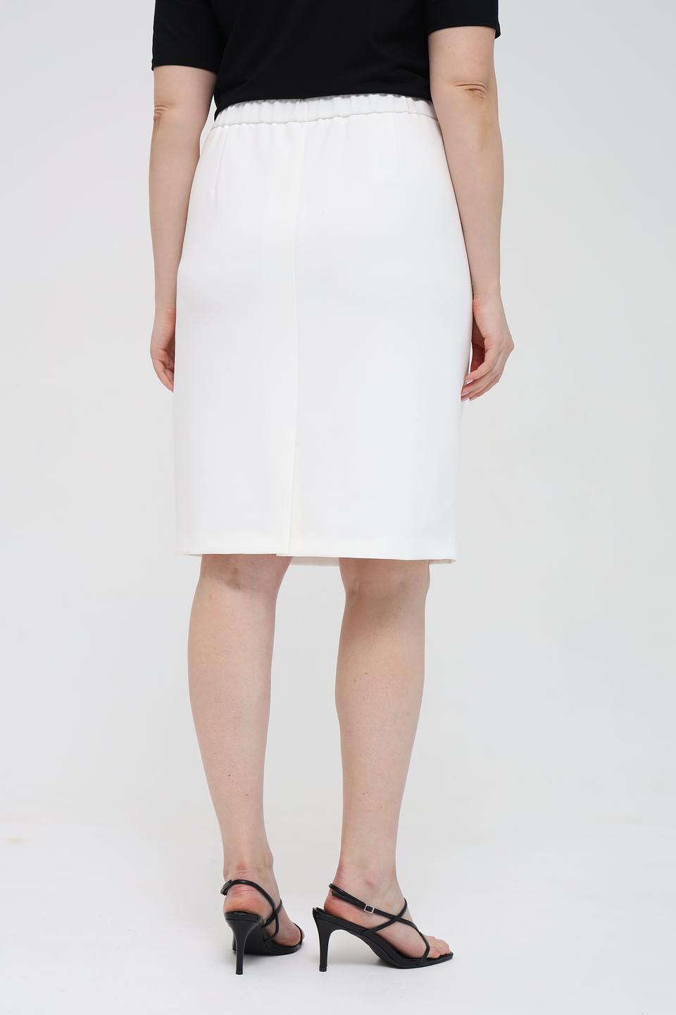 Юбка Frank Walder прямая белая