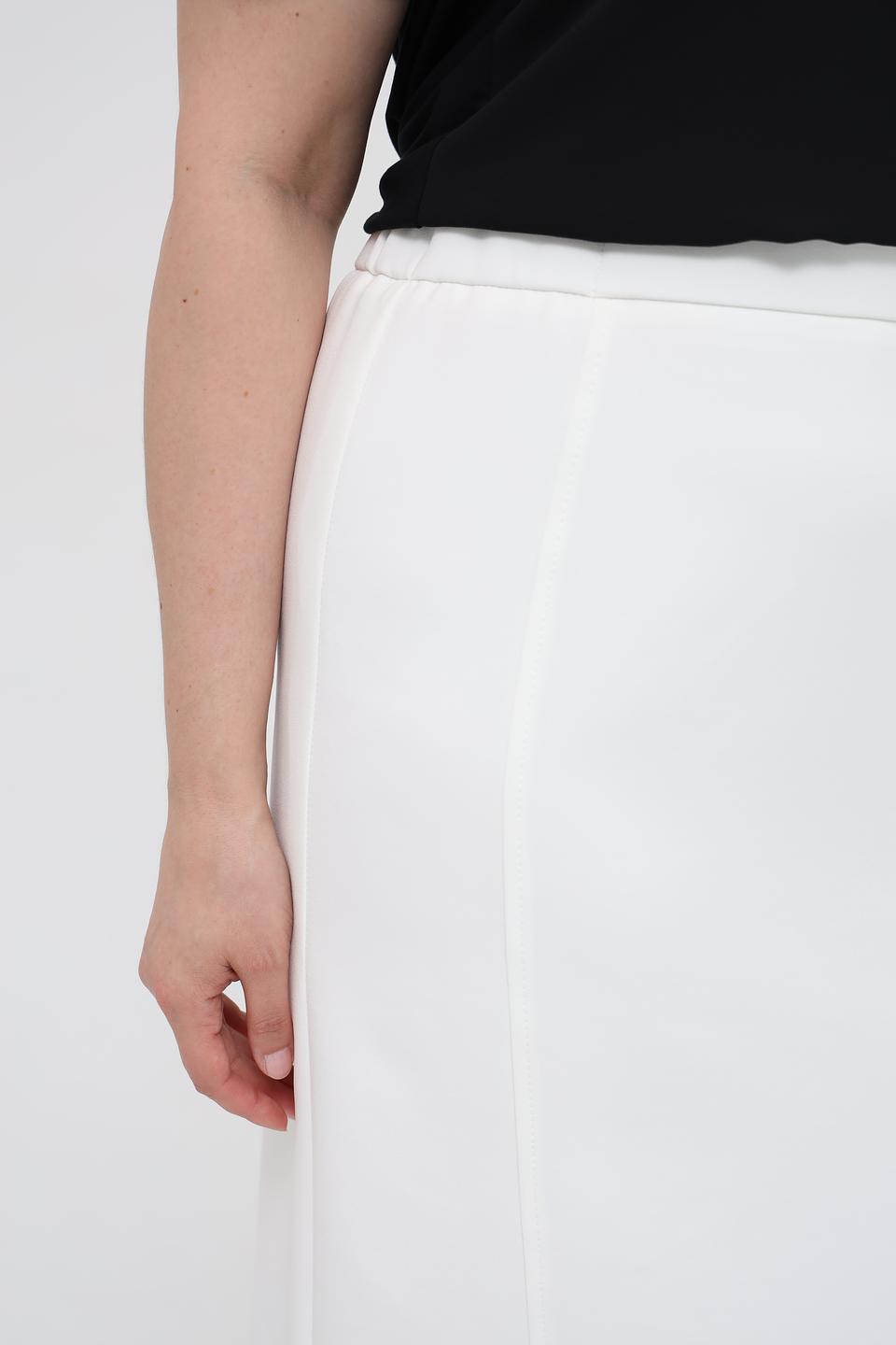 Юбка Frank Walder прямая белая