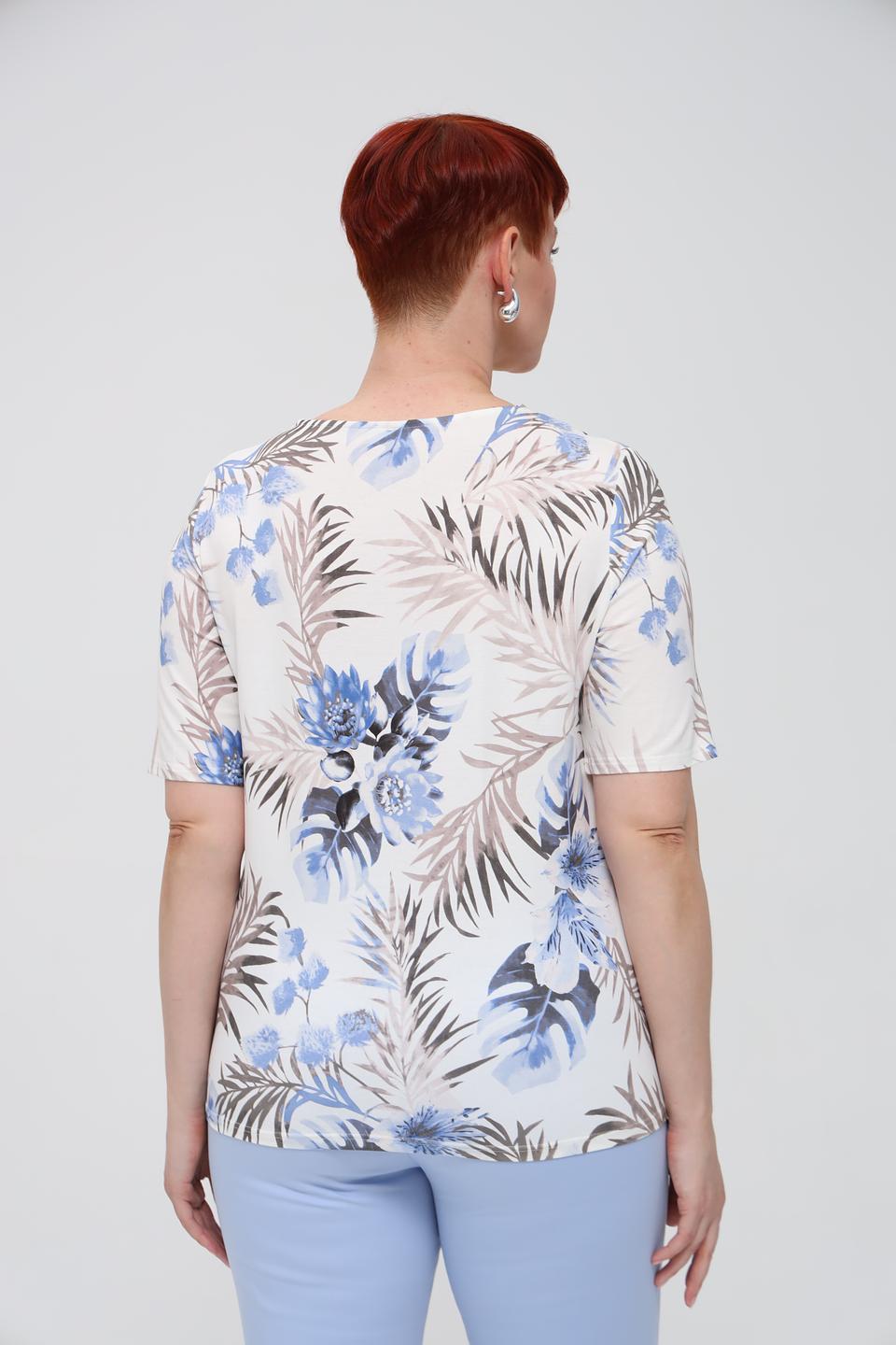 Футболка Frank Walder с цветочным принтом