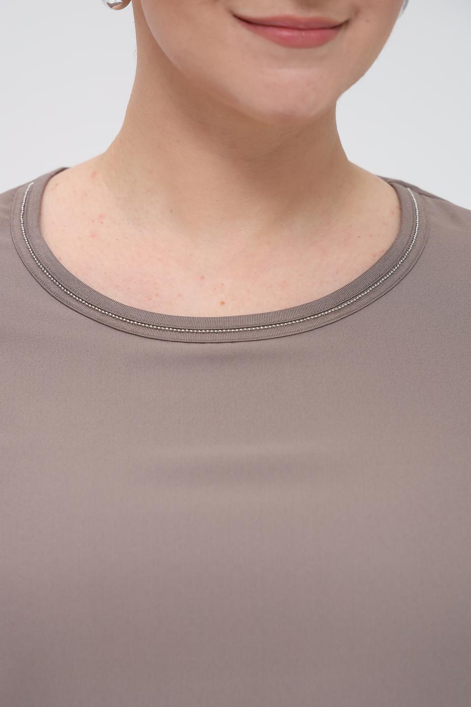 Футболка Frank Walder женская серая