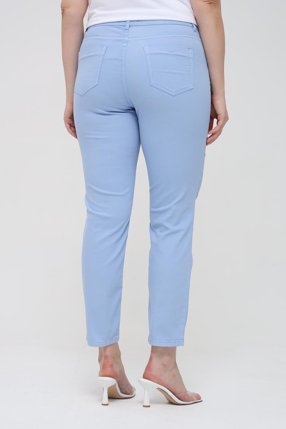 Брюки кл Oui женские голубые