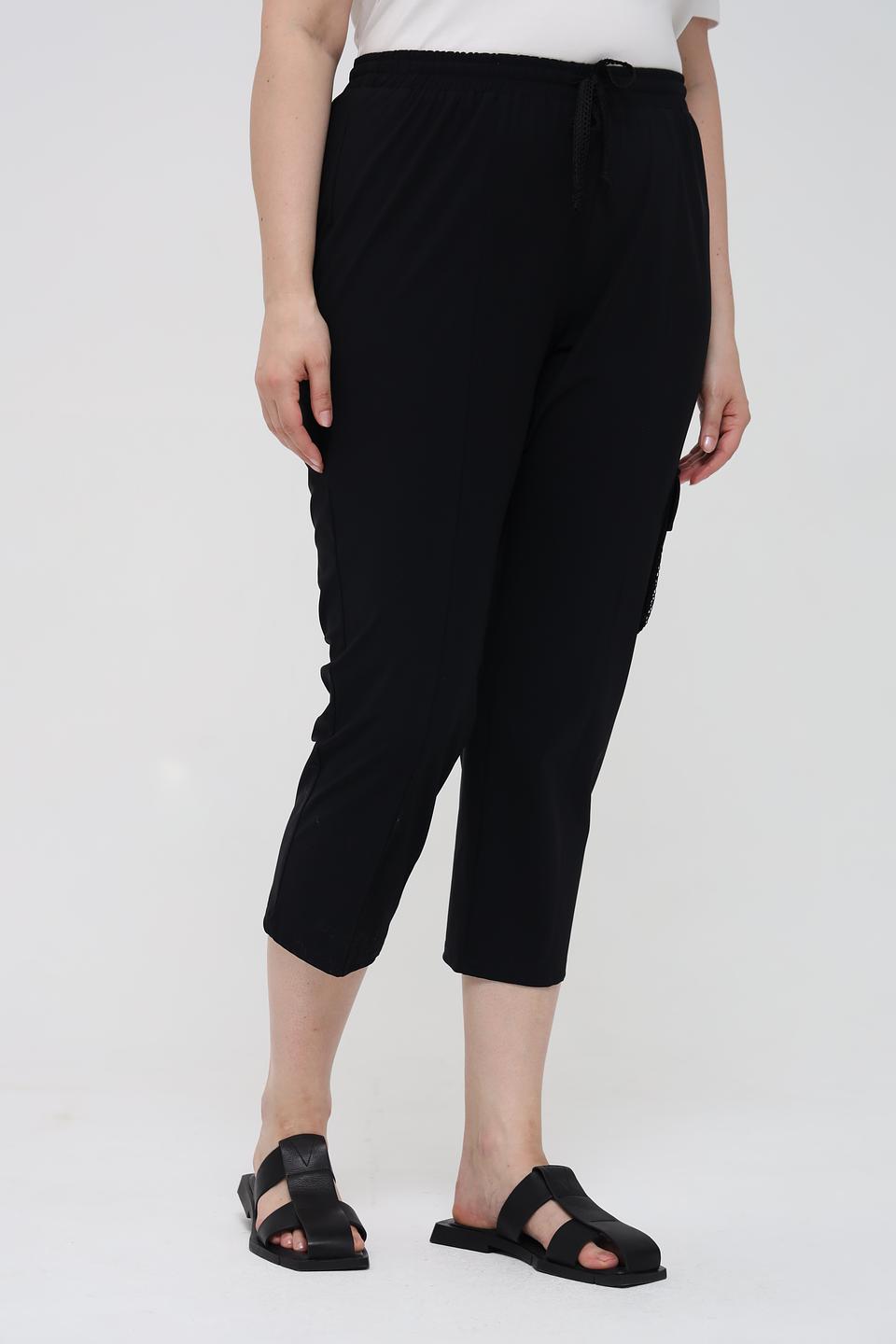 Брюки кюлоты Doris Streich чёрные