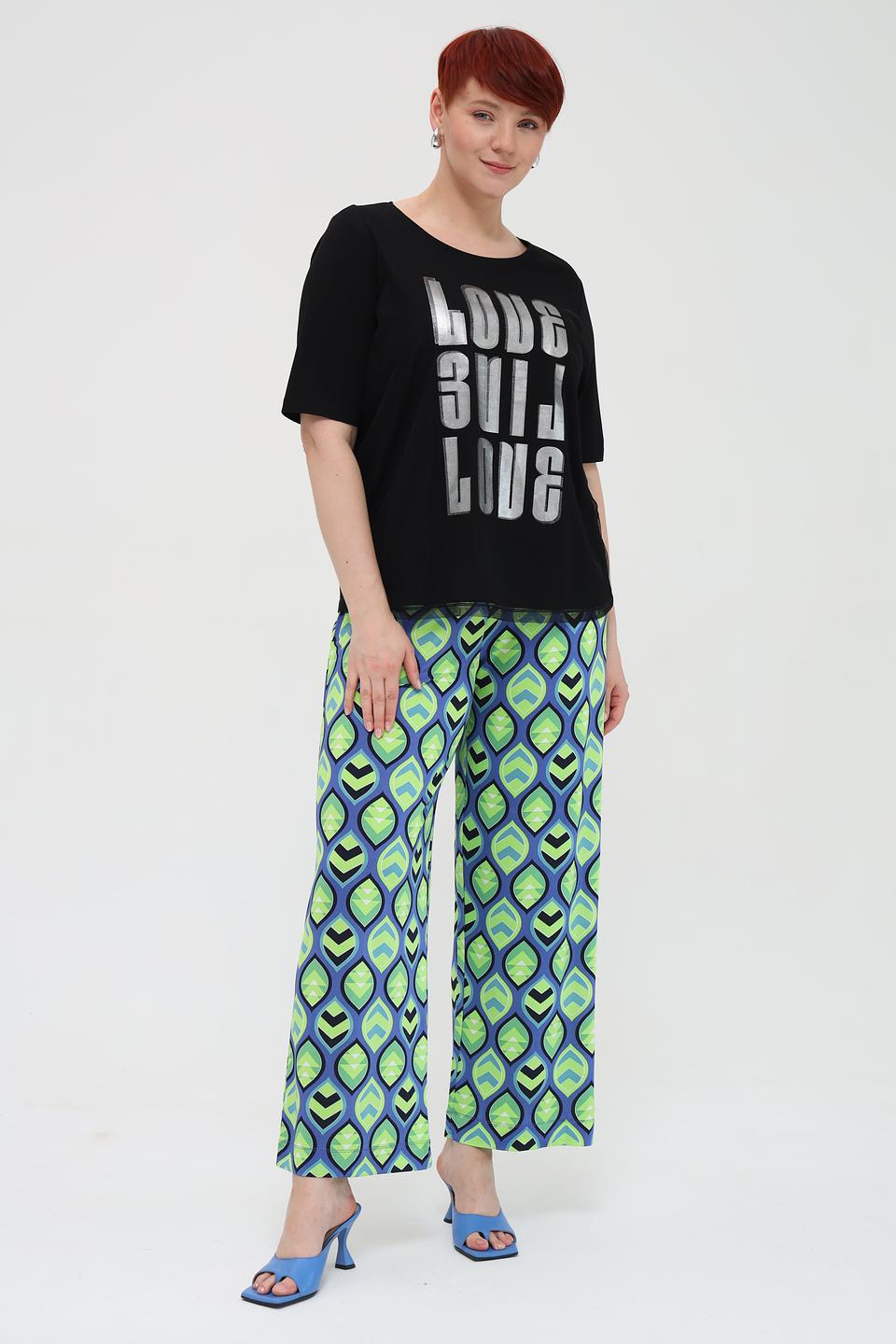 Футболка Via Appia с принтом LOVE