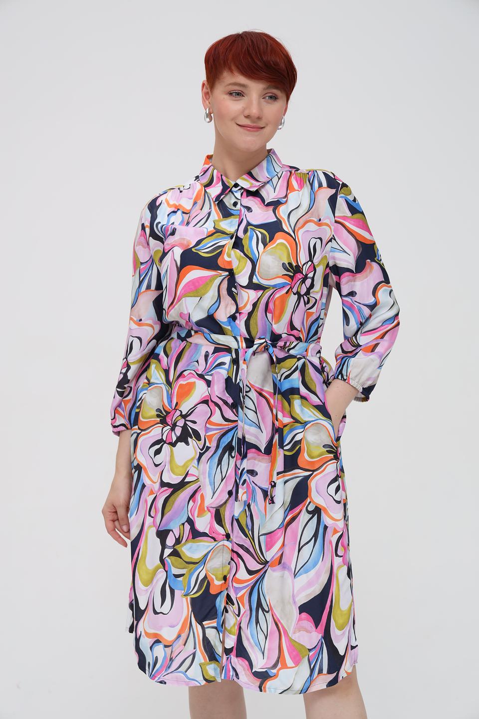 Платье Rabe collection с цветочным принтом