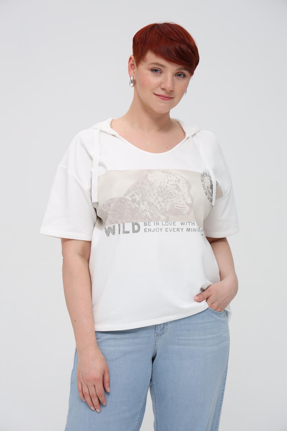 Блуза Monari с принтом Wild