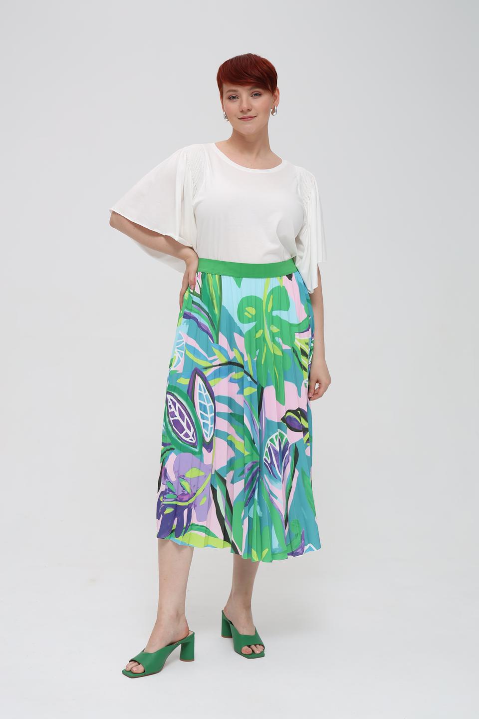 Блуза Monari с рукавами-воланами