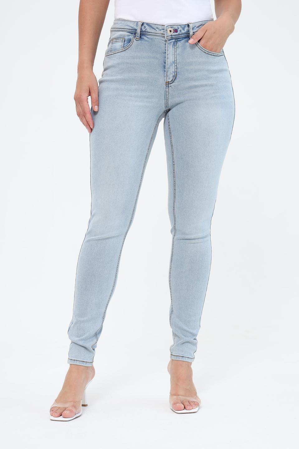 Джинсы Taifun с высокой посадкой голубые