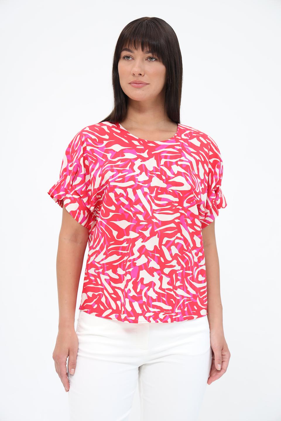 Блуза Taifun с принтом