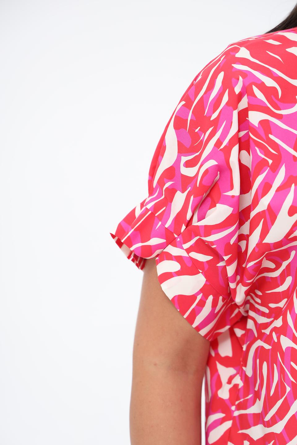 Блуза Taifun с принтом