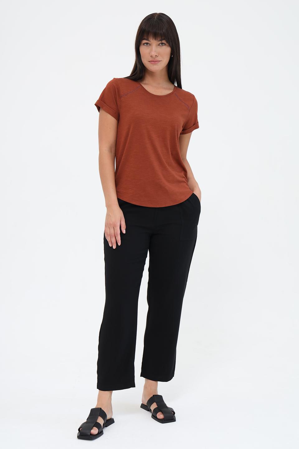 Брюки Gerry Weber чёрные с завязками