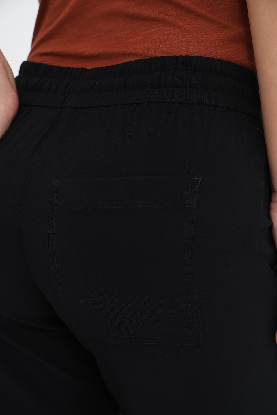 Брюки Gerry Weber чёрные с завязками