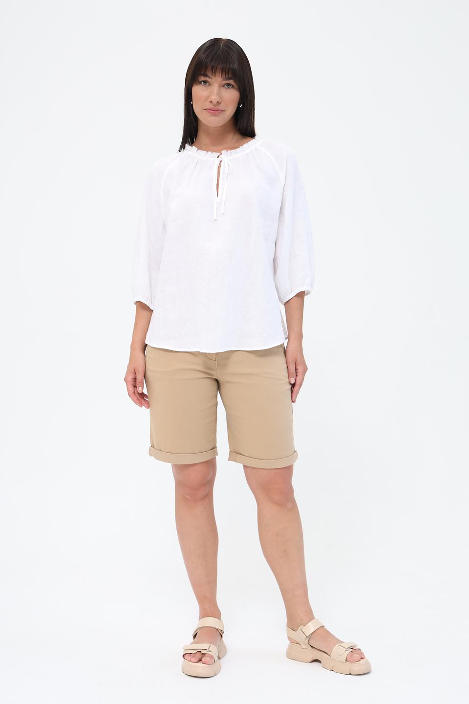 Блуза Gerry Weber EDITION белая с завязками