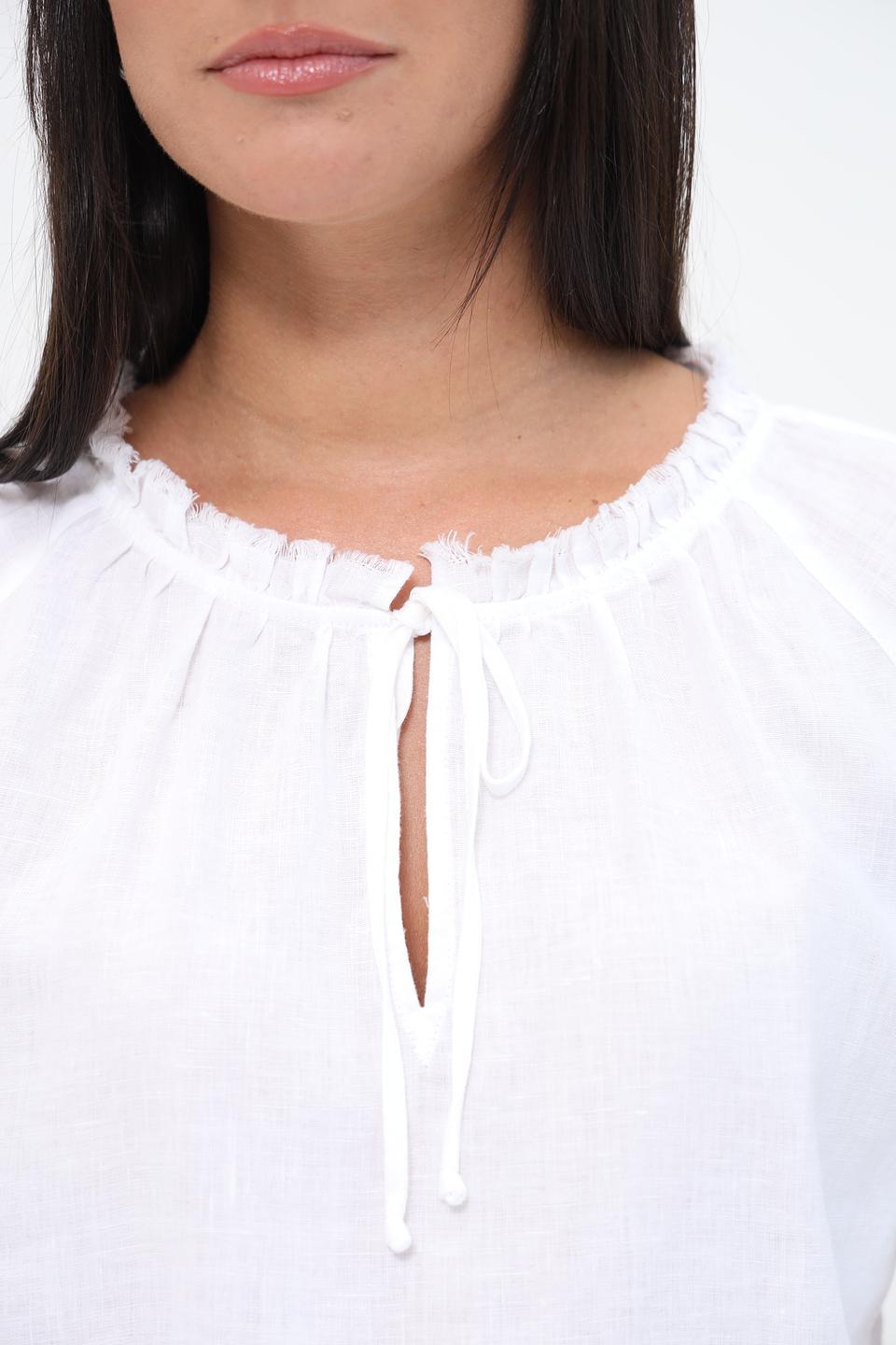 Блуза Gerry Weber EDITION белая с завязками