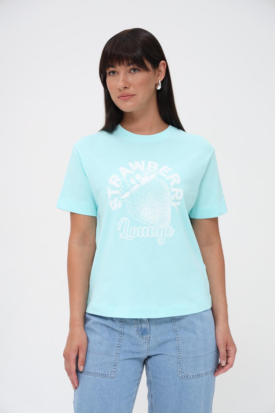 Футболка Gerry Weber Strawberry Lounge мятная