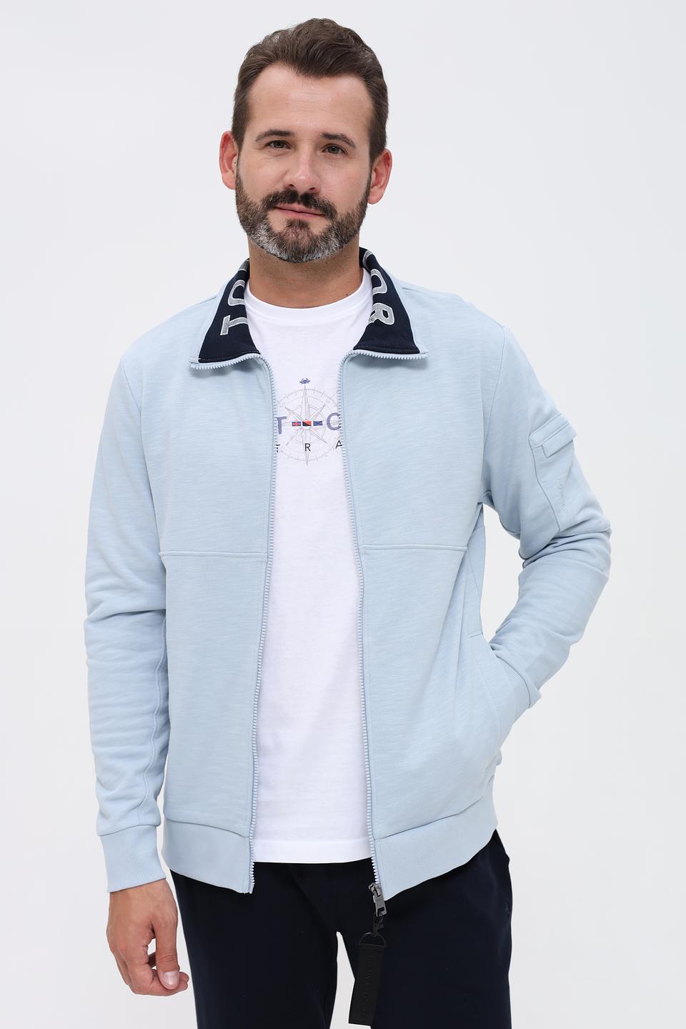 Кардиган Tom Tailor мужской голубой