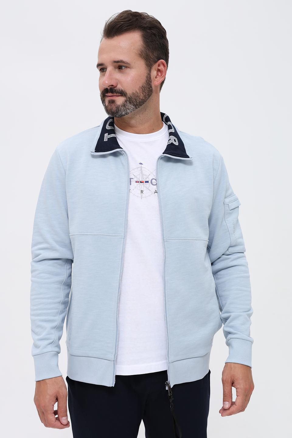 Кардиган Tom Tailor мужской голубой