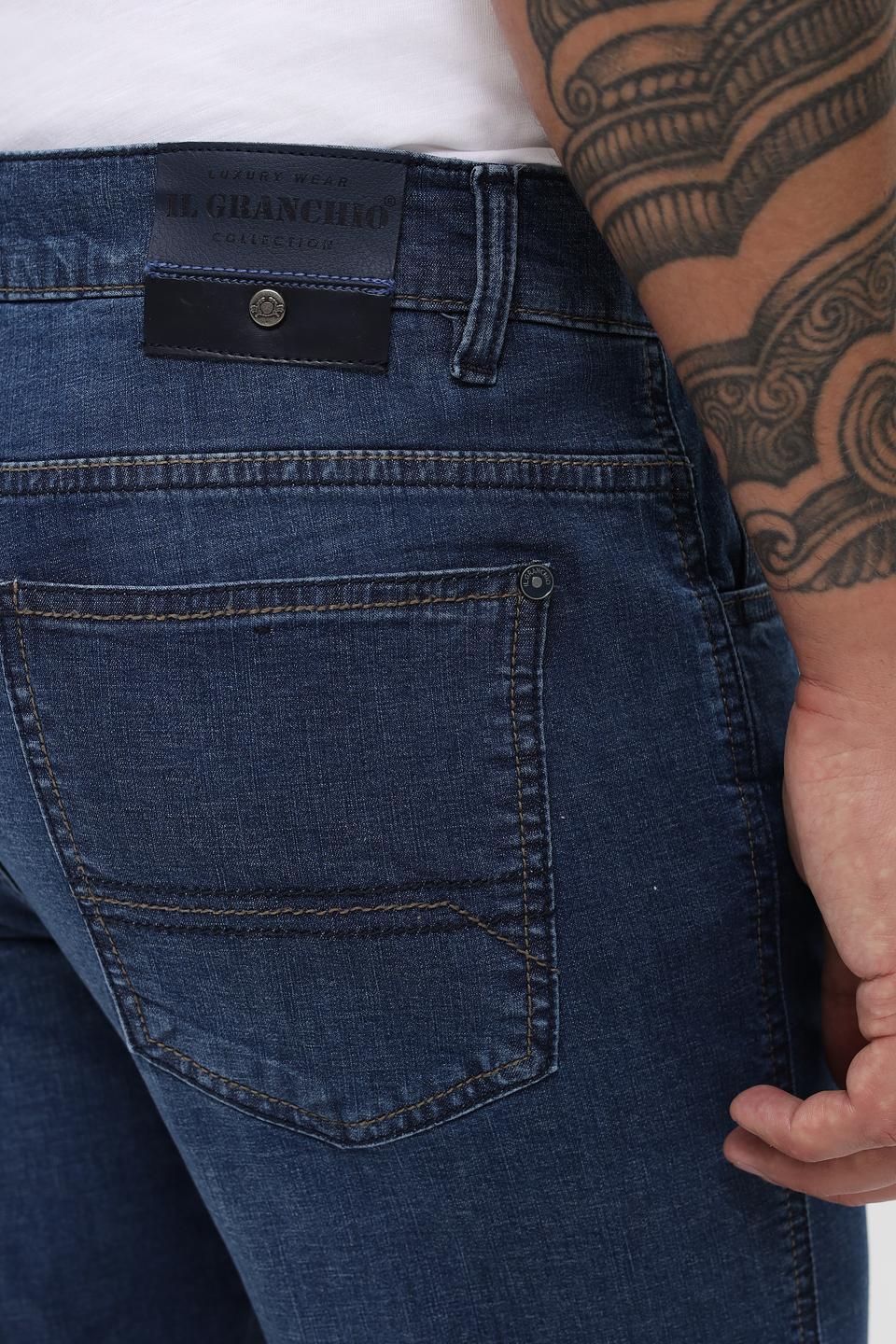 Джинсы Granchio синие Slim Fit