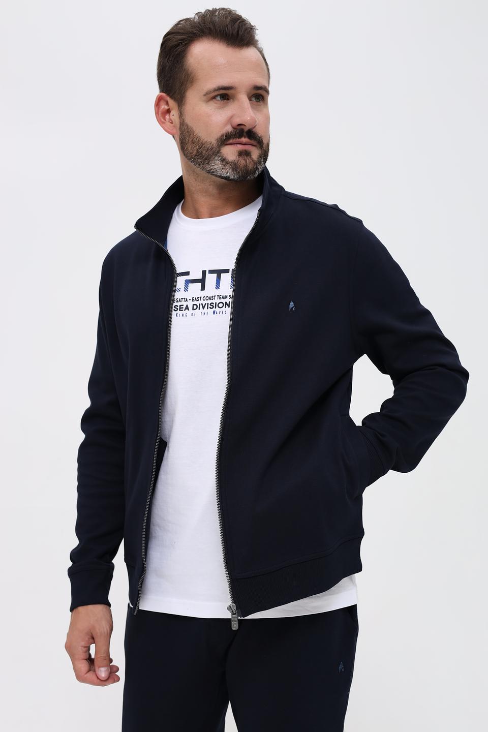 Кардиган Ragman men темно-синий