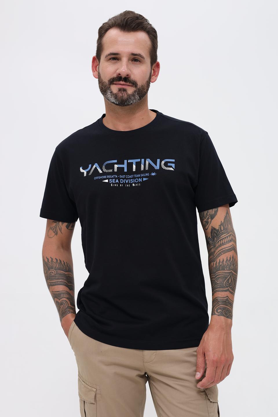 Футболка Granchio Yachting чёрная