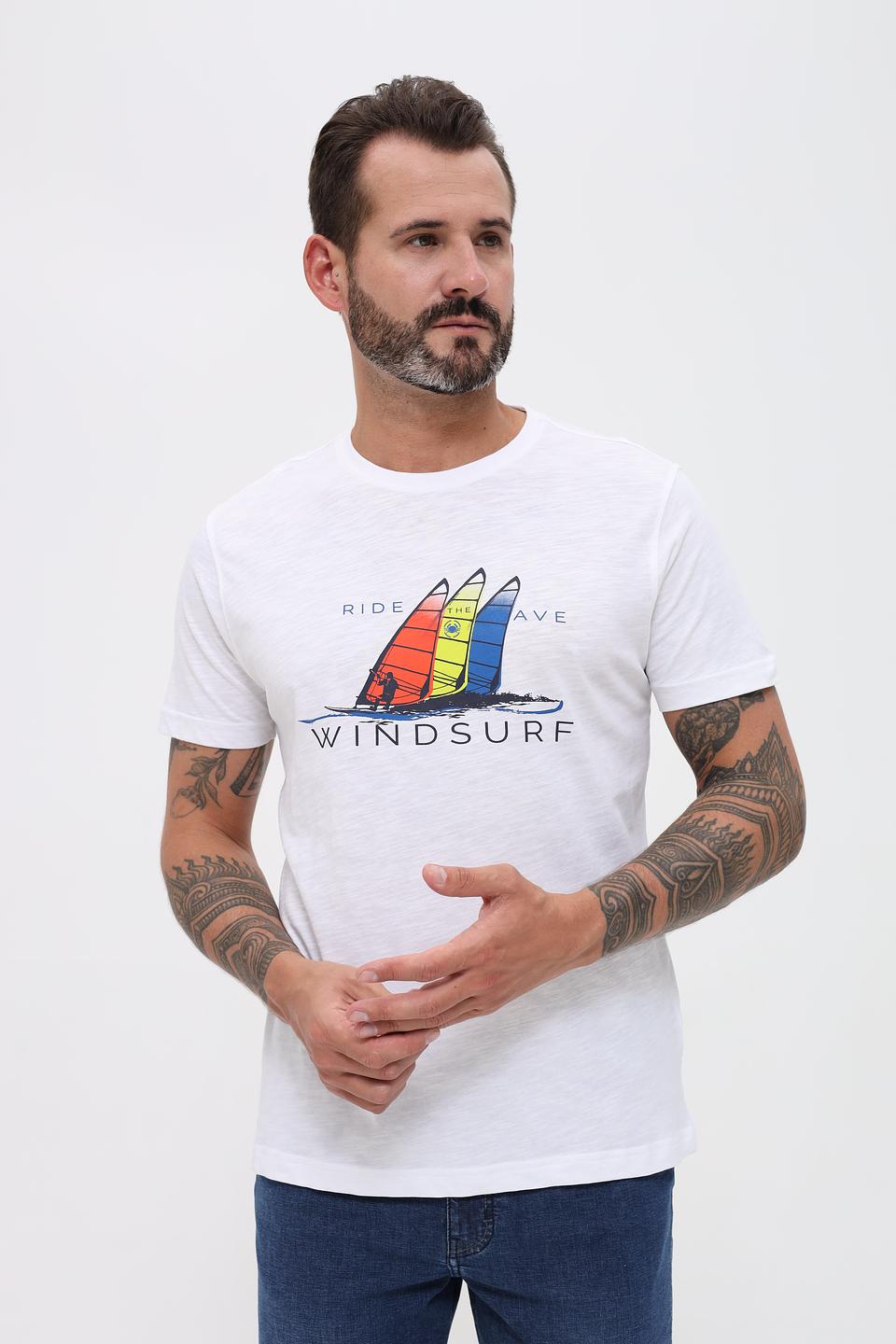 Футболка Granchio с принтом Windsurf