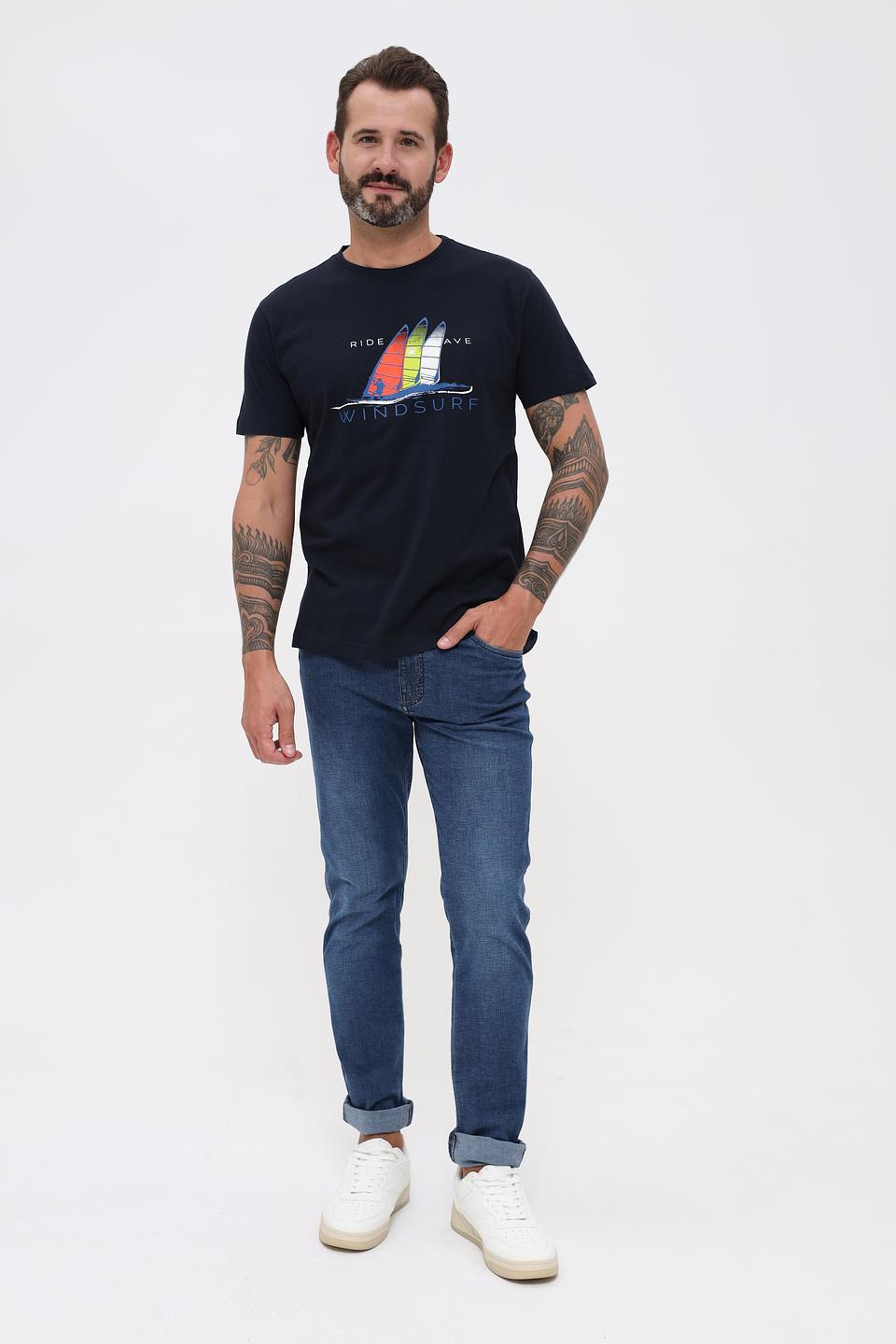 Футболка Granchio Windsurf чёрный