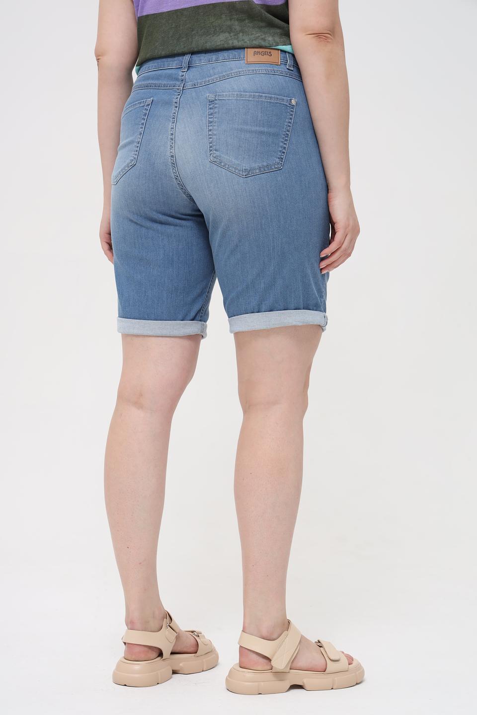 Шорты Angels деним светло-голубой