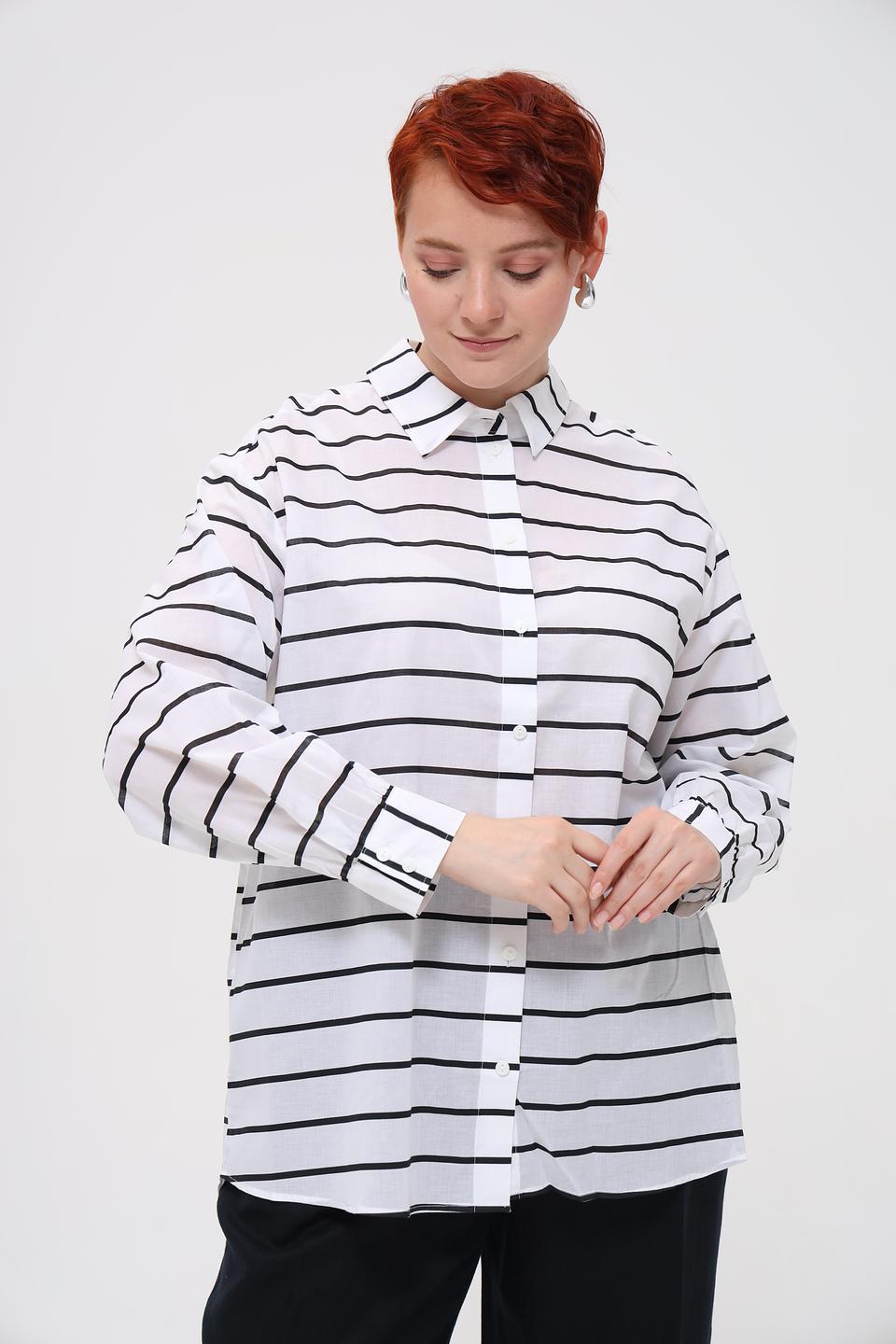 Рубашка Samoon в полоску