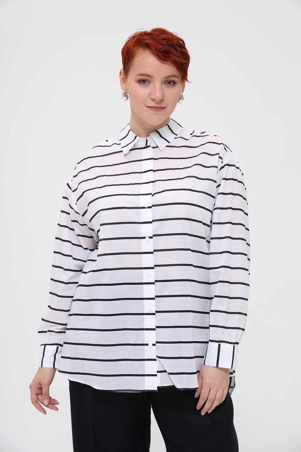 Рубашка Samoon в полоску