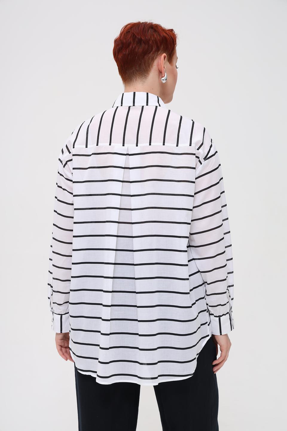 Рубашка Samoon в полоску