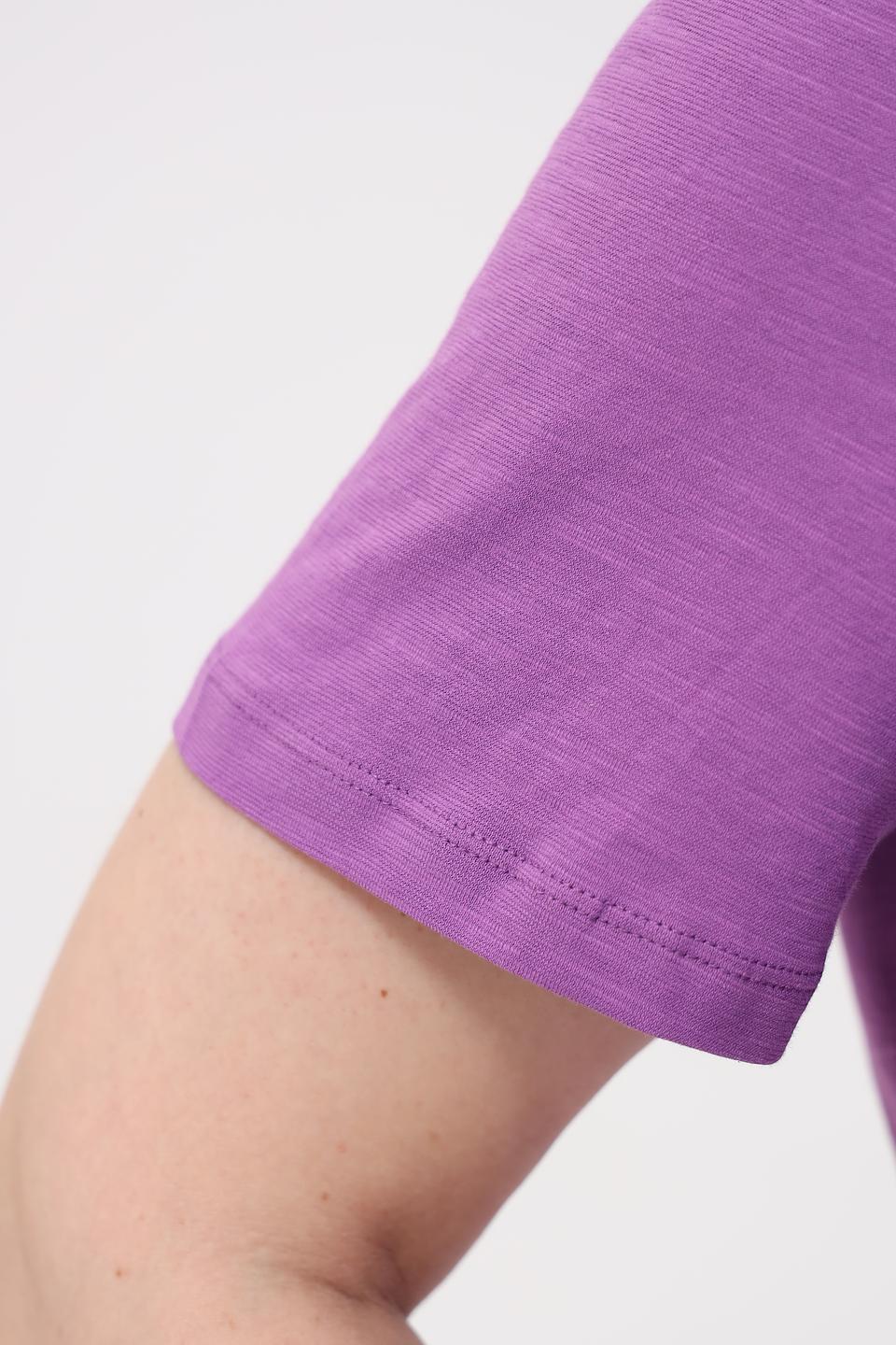 Футболка Samoon женская лиловая