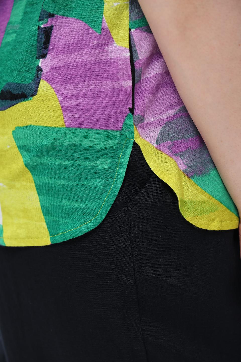 Футболка Samoon с абстрактным принтом