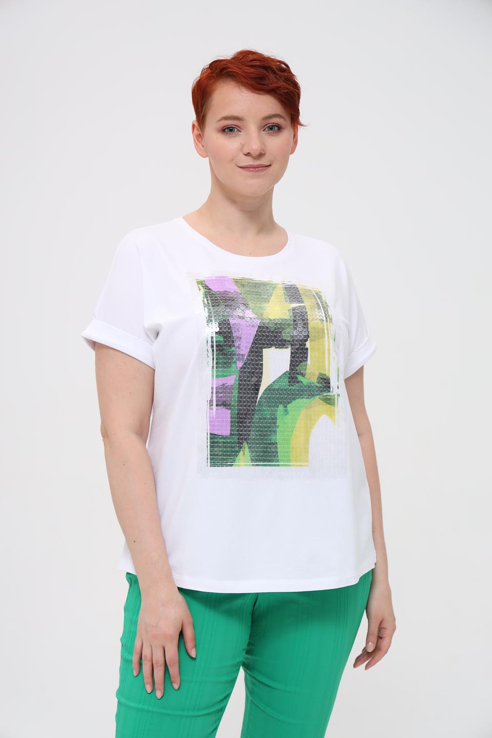 Футболка Samoon с пайетками