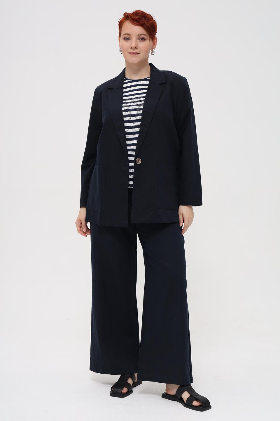 Жакет Frapp тёмно-синий