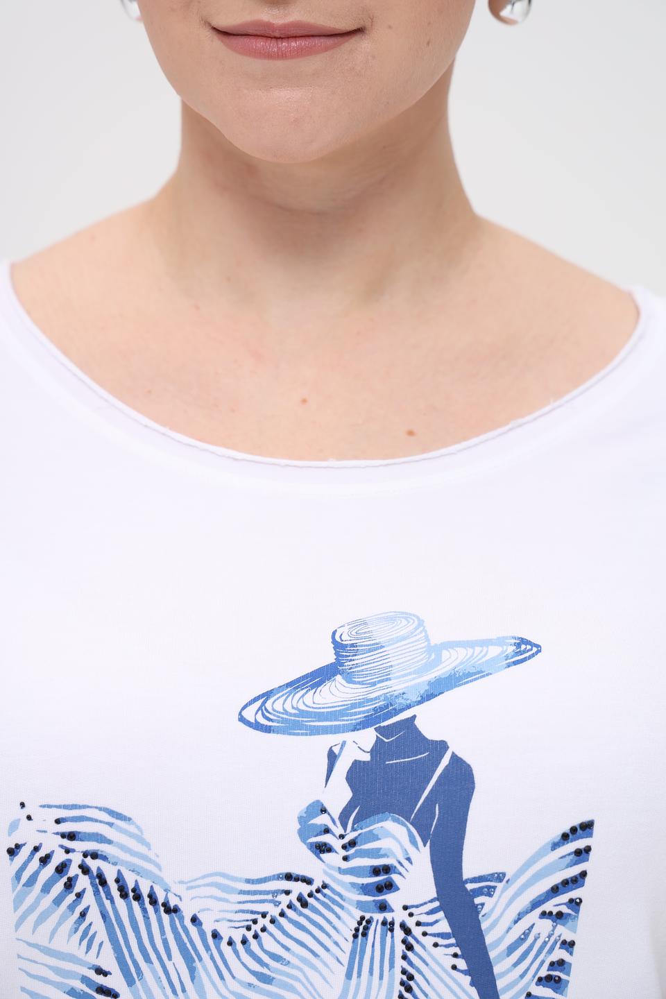 Футболка Oui с принтом