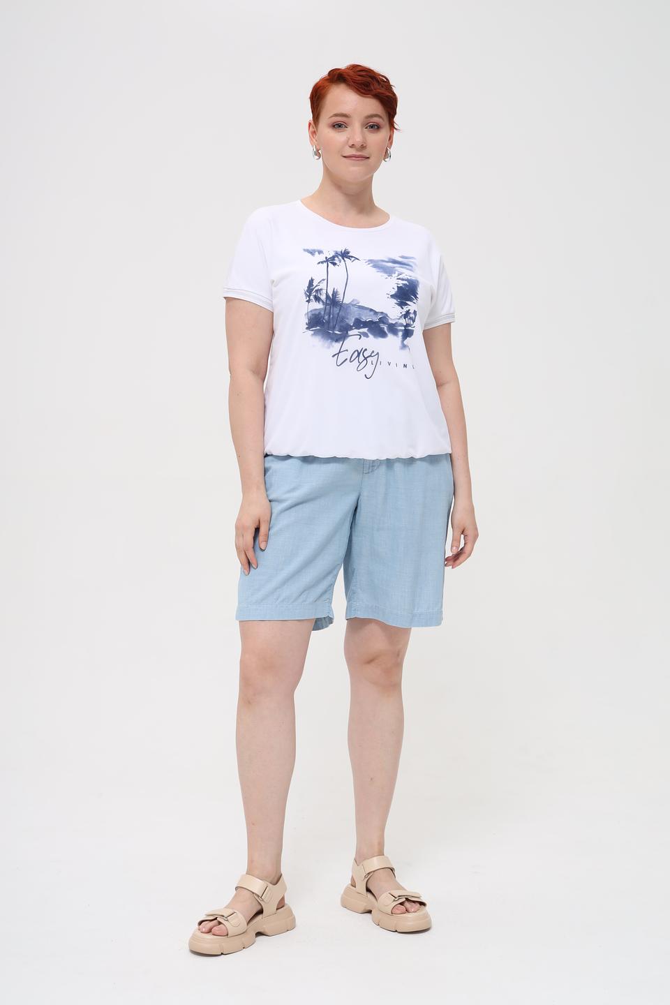 Футболка Lecomte с принтом Easy Living