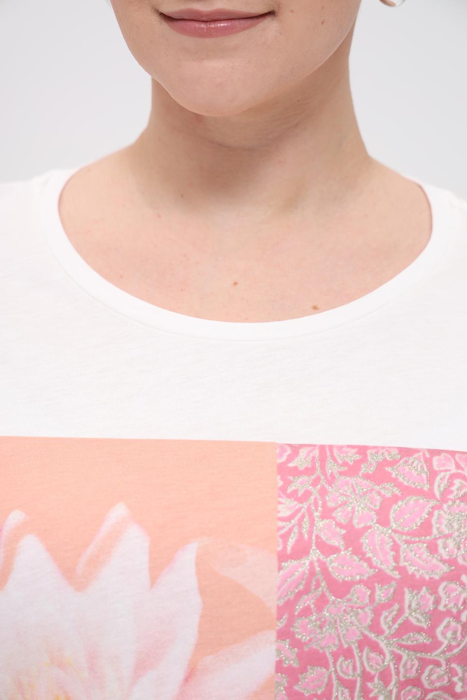 Футболка Monari с цветочным принтом