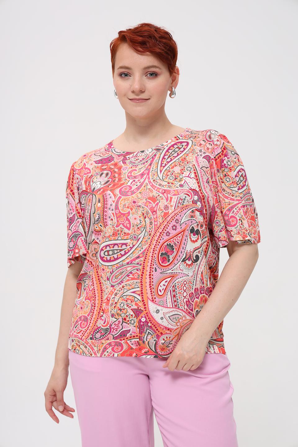 Футболка Monari, разноцветная, пайетки