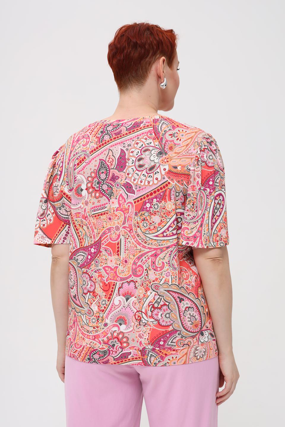 Футболка Monari, разноцветная, пайетки