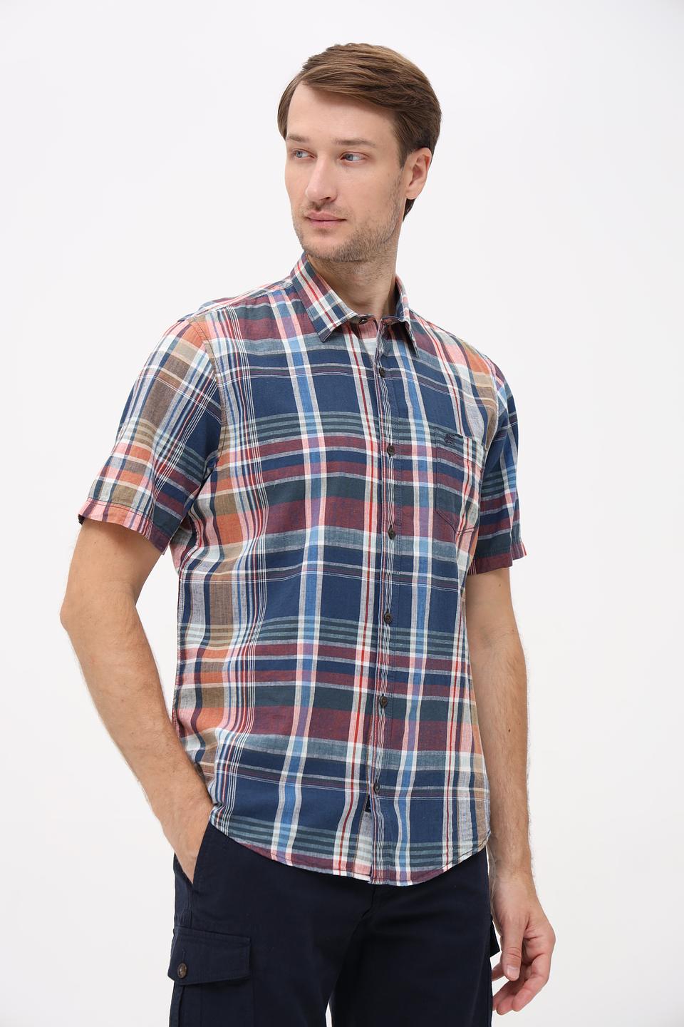 Рубашка кр Lerros в клетку