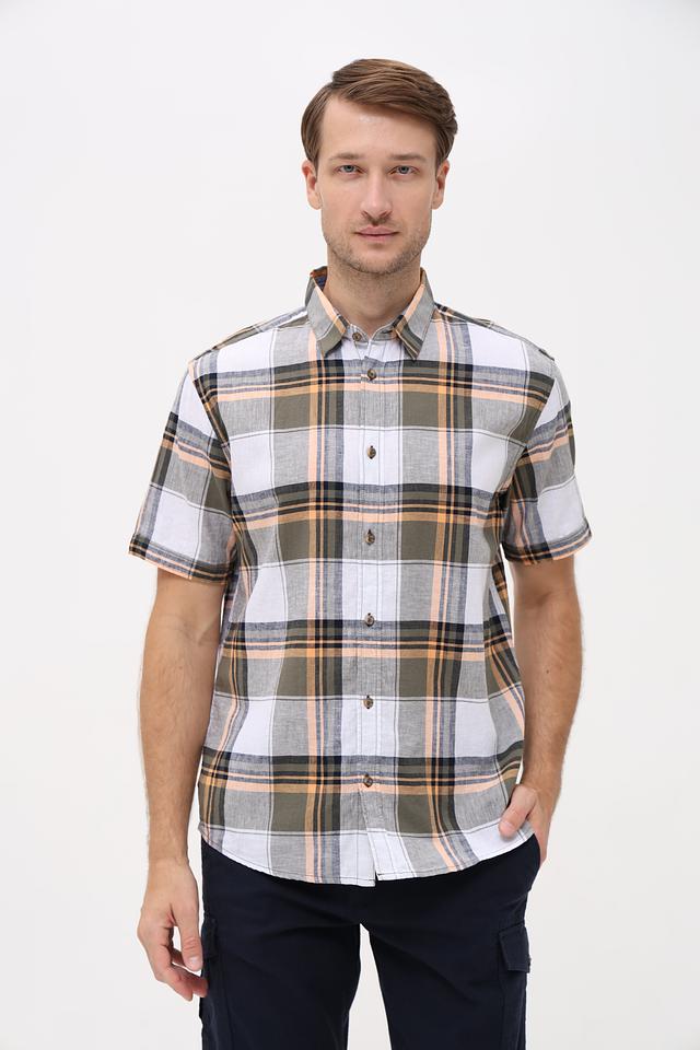 Рубашка кр Tom Tailor в клетку