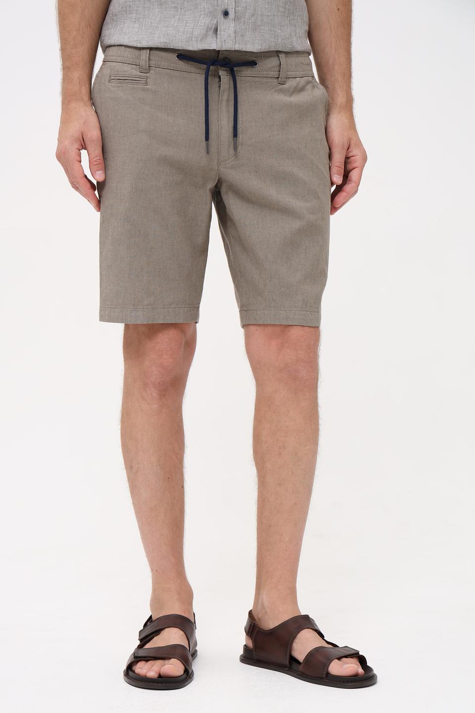 Шорты Bugatti хаки с кулиской