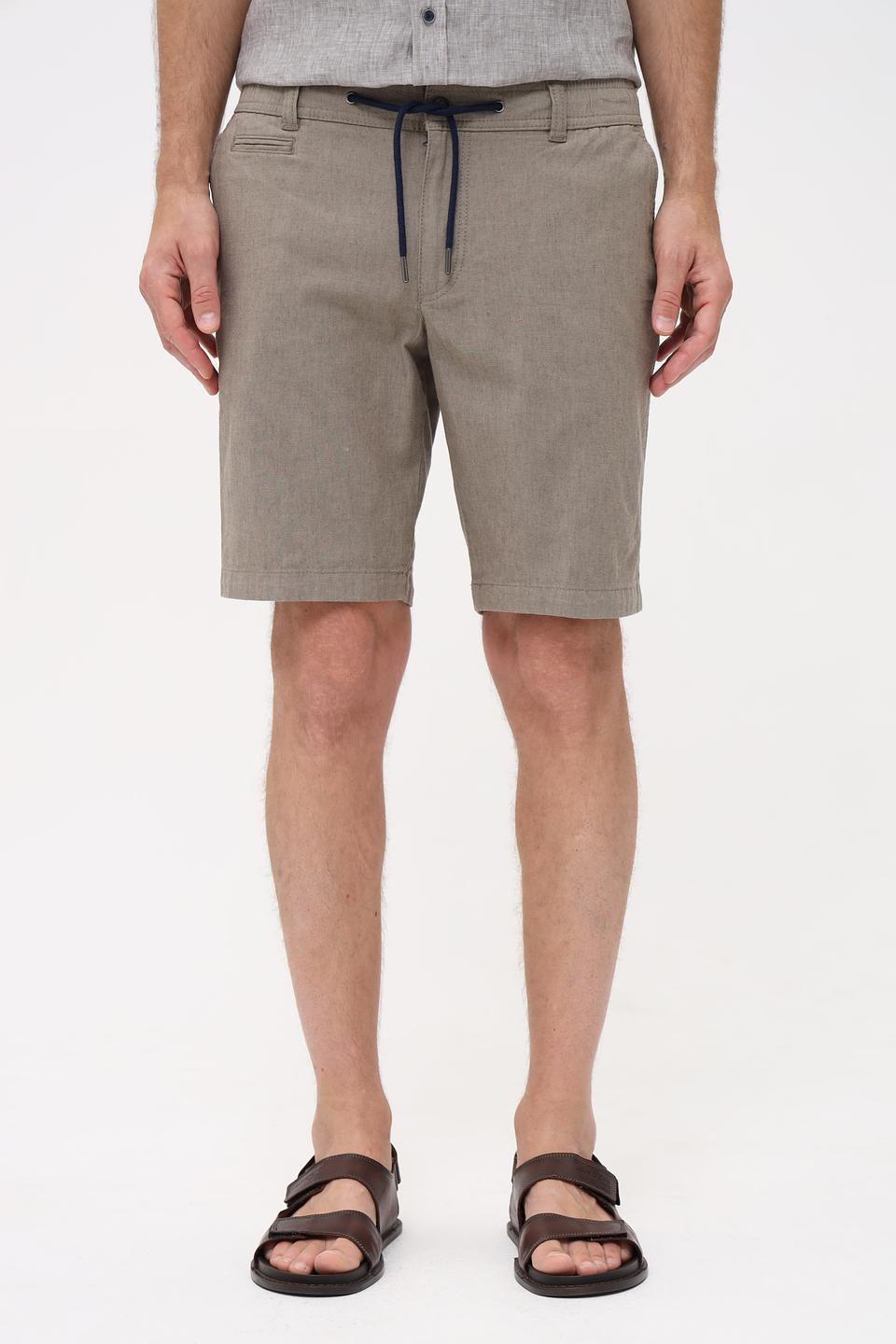 Шорты Bugatti хаки с кулиской