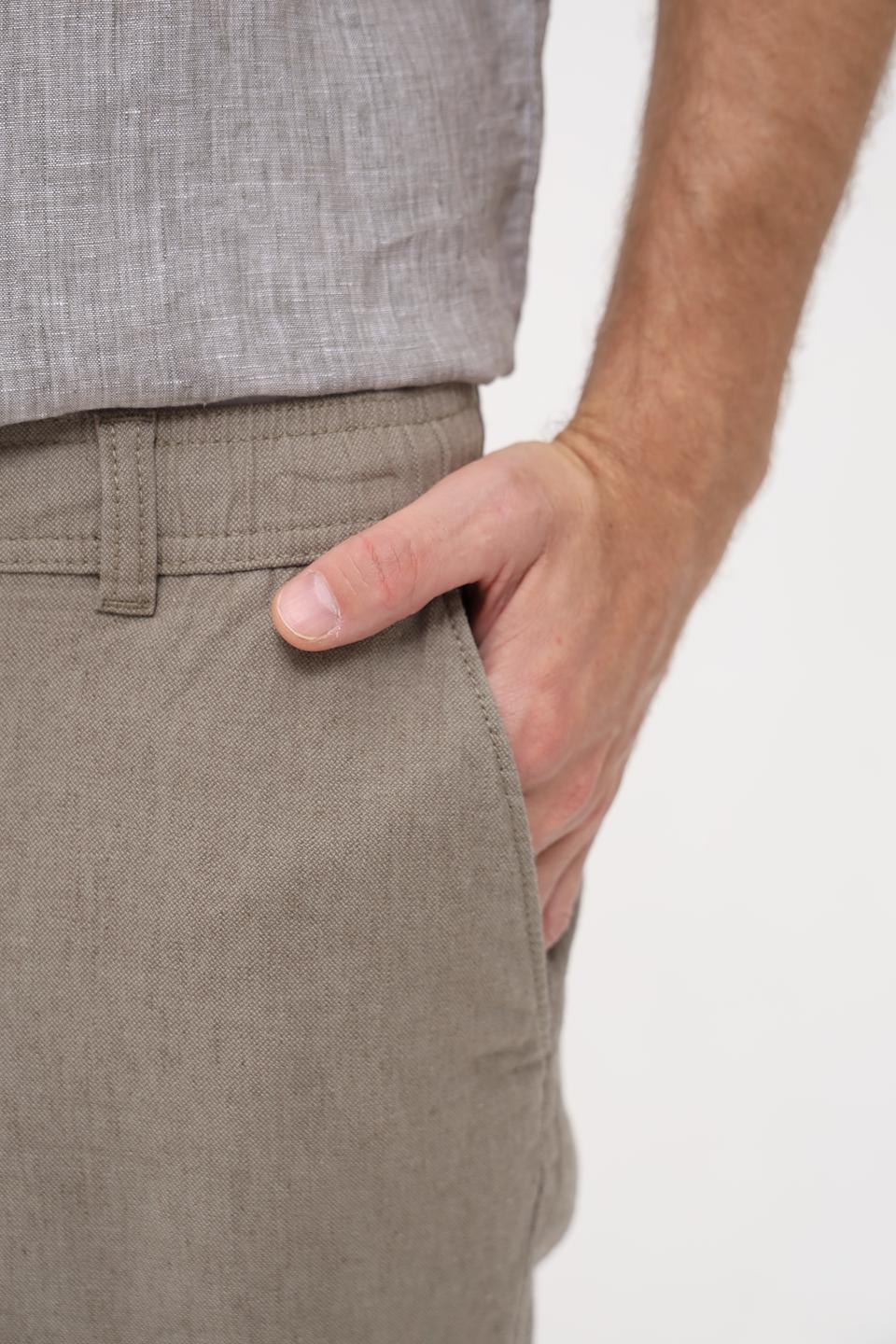 Шорты Bugatti хаки с кулиской