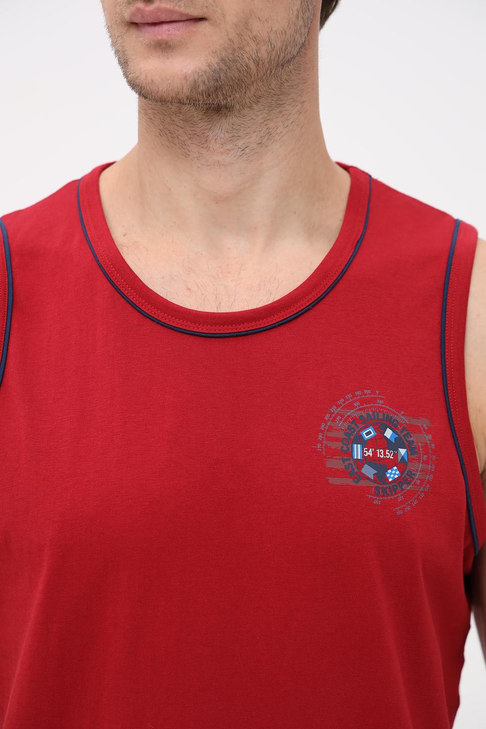 Футболка-майка Sea Barrier красная