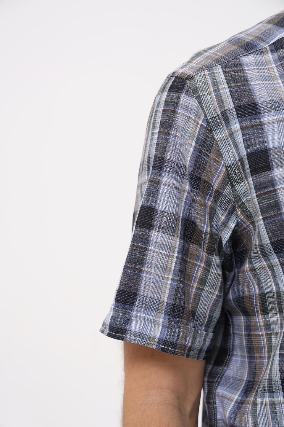 Рубашка кр Casa Moda в клетку