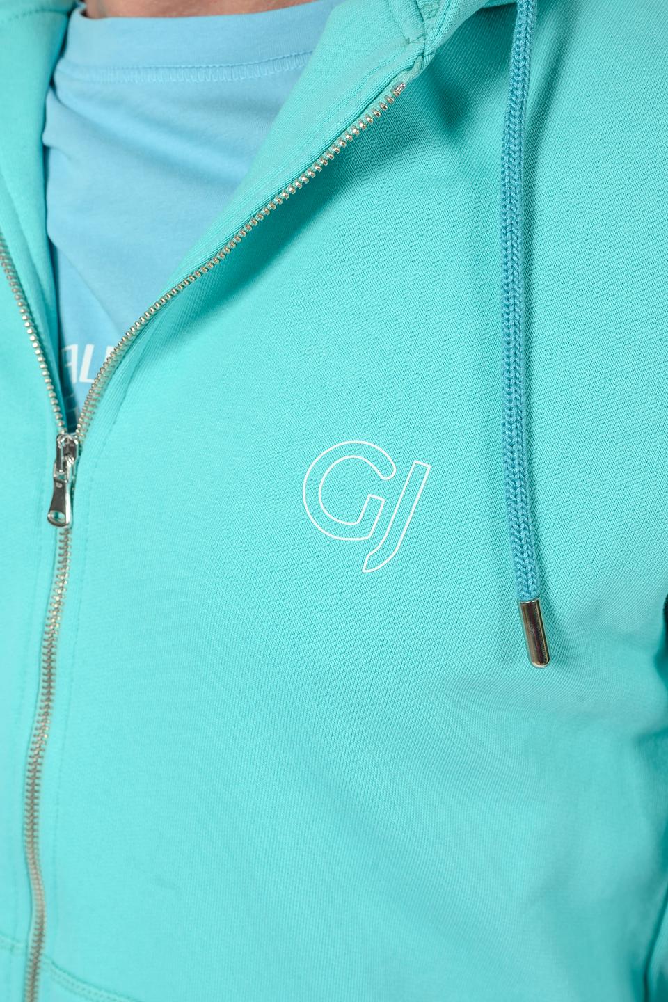 Кардиган Gaudi с логотипом голубой