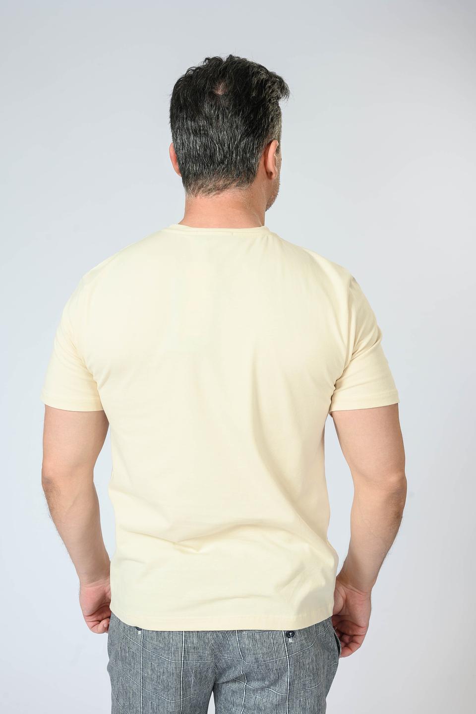 Футболка Gaudi муж. с принтом бежевый