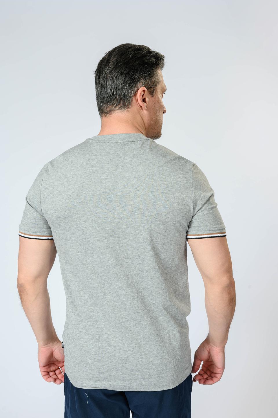 Футболка Boss Black серая с полоской