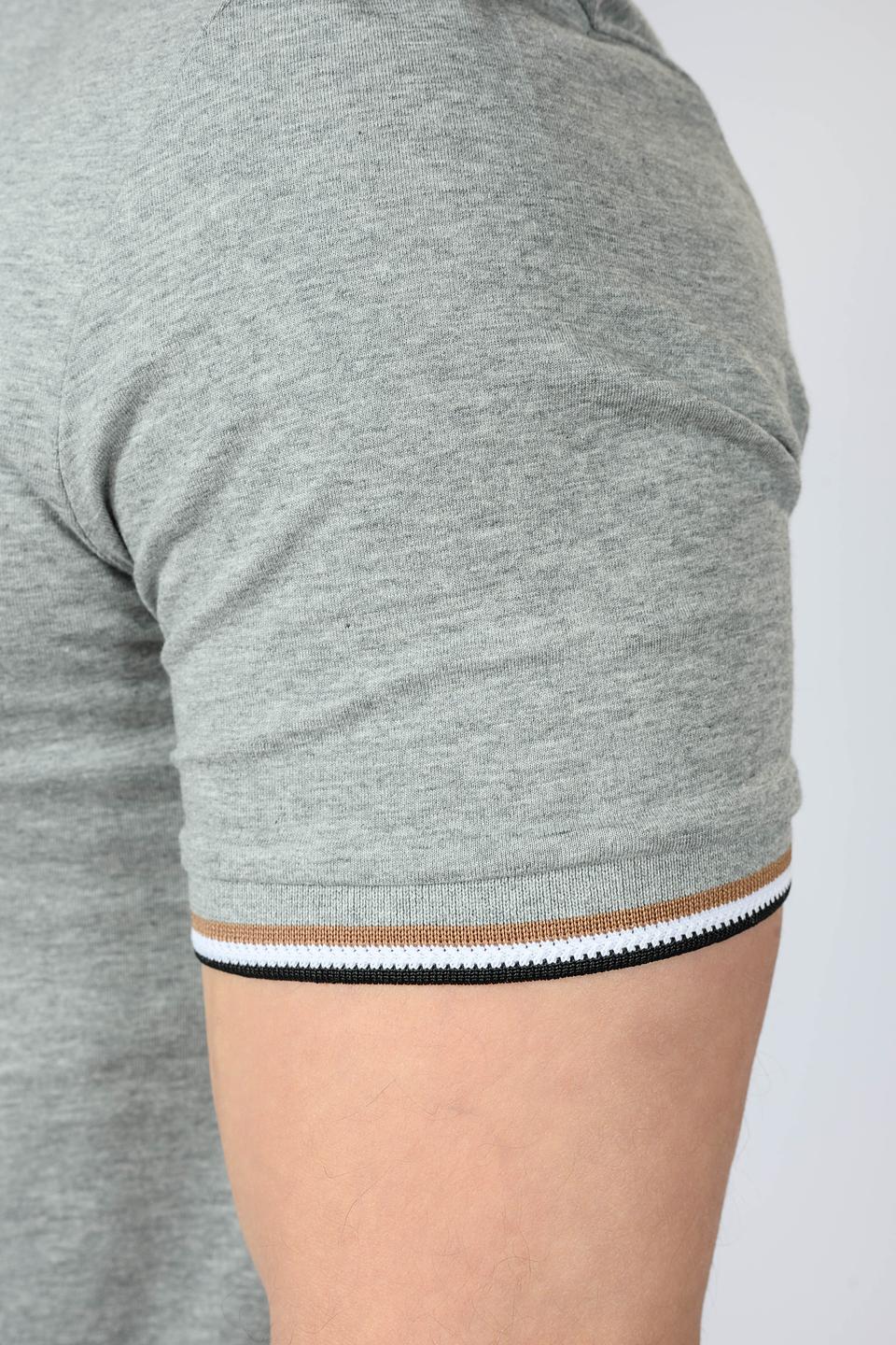 Футболка Boss Black серая с полоской