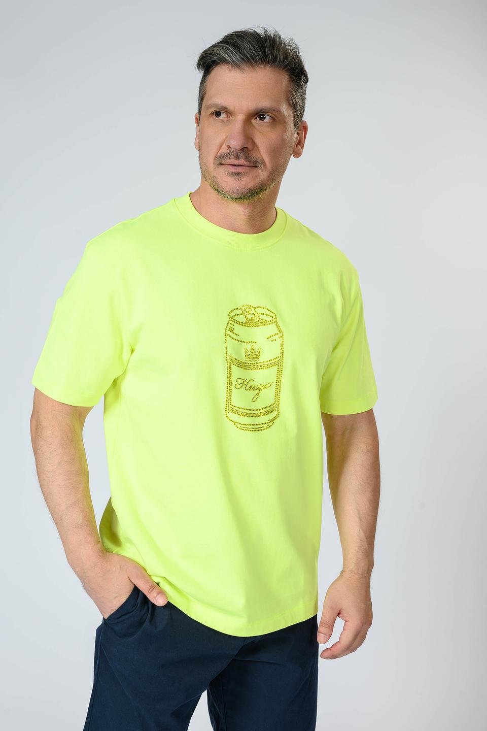 Футболка Hugo с принтом лайм